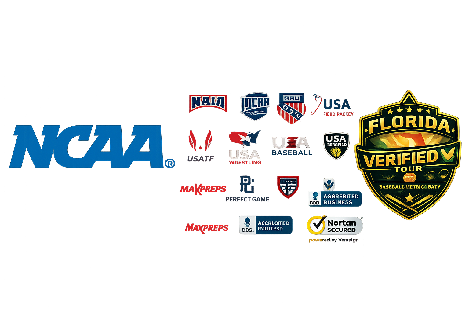 NCAA, NAIA, NJCAA, USA Baseball and other organizations